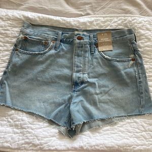 Madewell relaxed denim shorts